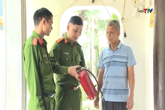 Chủ động phòng cháy chữa cháy, đảm bảo an ninh trật tự tại các điểm tâm linh dịp lễ Vu Lan