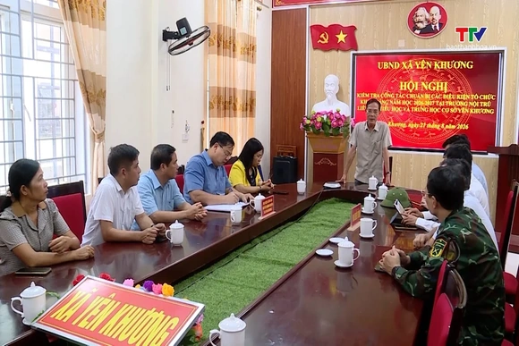 Đảm bảo các điều kiện tổ chức khai giảng năm học 2026 - 2027 tại các trường Phổ thông nội trú liên cấp