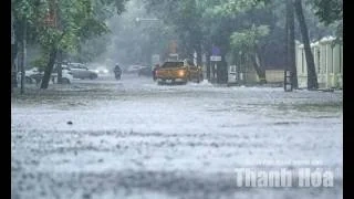 Tập trung ứng phó với áp thấp nhiệt đới và mưa lớn