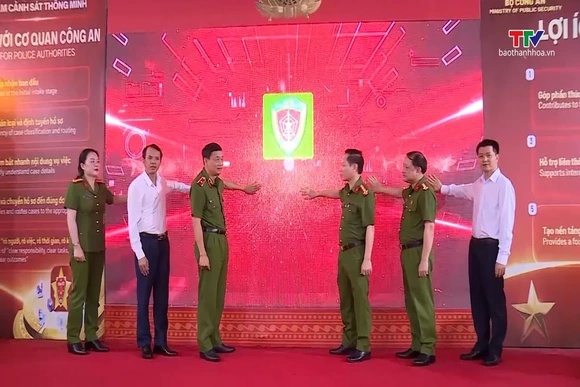 Ra mắt thí điểm mô hình Kiosk “Trạm Cảnh sát thông minh”