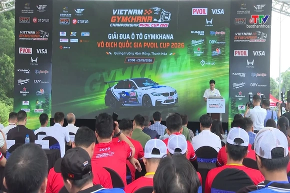 Khai mạc Giải đua Ô tô Gymkhana Vô địch Quốc gia PVOIL Cup năm 2026