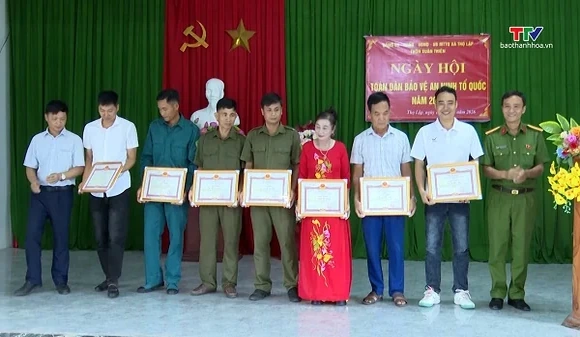 Xã Thọ Lập tổ chức ngày hội Toàn dân bảo vệ an ninh Tổ quốc 2026