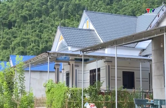 Gần 60 hộ dân bản Tam Văn đã có nơi ở mới an toàn