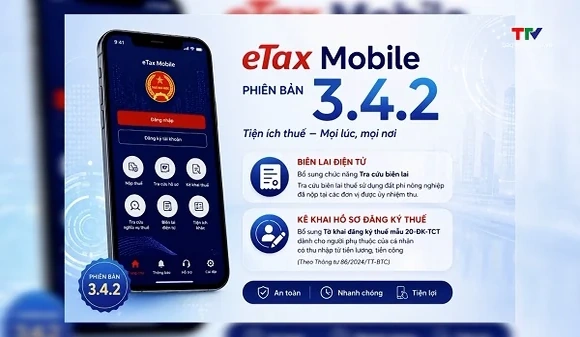 Cục Thuế nâng cấp ứng dụng eTax Mobile với nhiều tiện ích