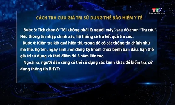 Cách tra cứu giá trị sử dụng thẻ bảo hiểm y tế