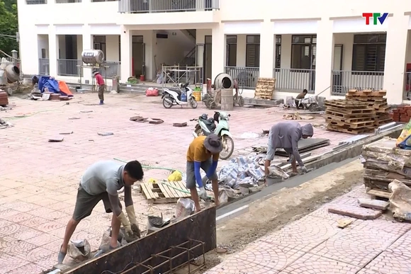 Xã Yên Khương gấp rút chuẩn bị năm học mới