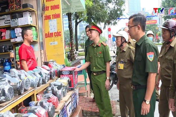 Củng cố, duy trì trật tự đô thị, trật tự công cộng
