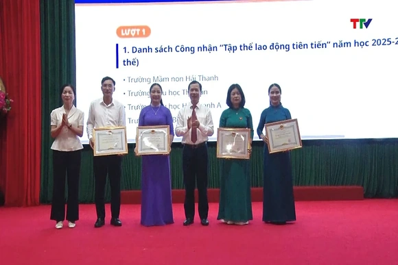 Phường Tĩnh Gia triển khai nhiệm vụ năm học mới