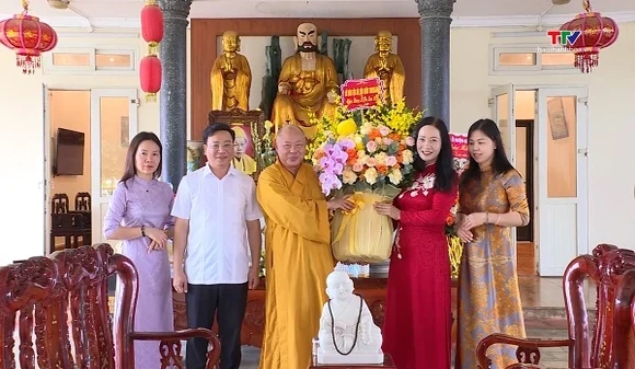 Lãnh đạo Sở Dân tộc và Tôn giáo chúc mừng Lễ Vu lan 2026
