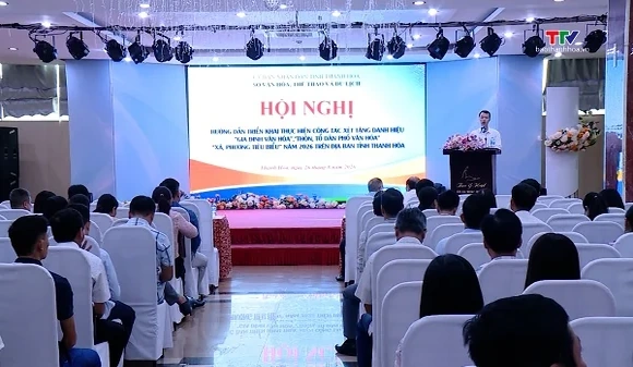 Hướng dẫn xét tặng các danh hiệu văn hóa năm 2026