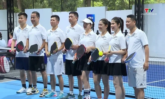 Giải Pickleball Báo Phụ nữ Việt Nam mở rộng tại Thanh Hóa