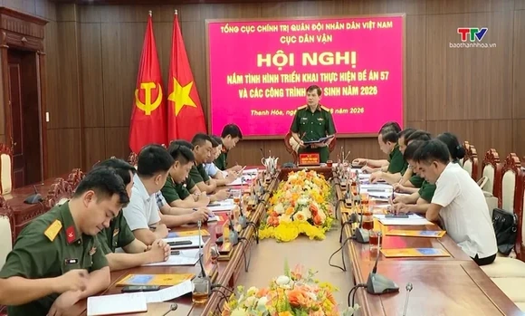 Lực lượng vũ trang Thanh Hoá thực hiện hiệu qủa đề án 57