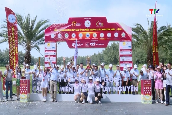 Bế mạc giải Vô địch hội Golf các tỉnh miền Trung - Tây Nguyên năm 2026