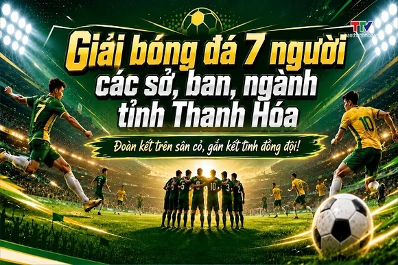 Giải bóng đá 7 người: Đoàn kết trên sân cỏ, gắn kết tình đồng đội!