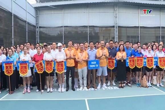 Khai mạc hội thao Toà án Nhân dân hai cấp tỉnh Thanh Hoá lần thứ XV, năm 2026
