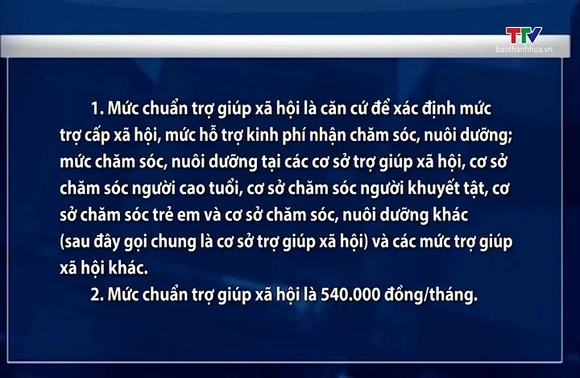 Mức chuẩn trợ cấp hưu trí xã hội được điều chỉnh tăng như thế nào?