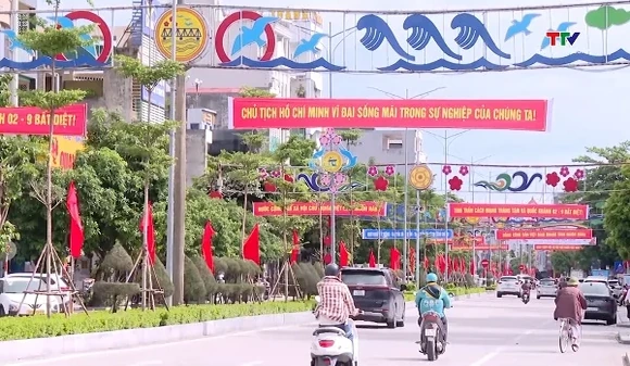 Thanh Hóa chỉnh trang đô thị, chào mừng Quốc khánh 2/9