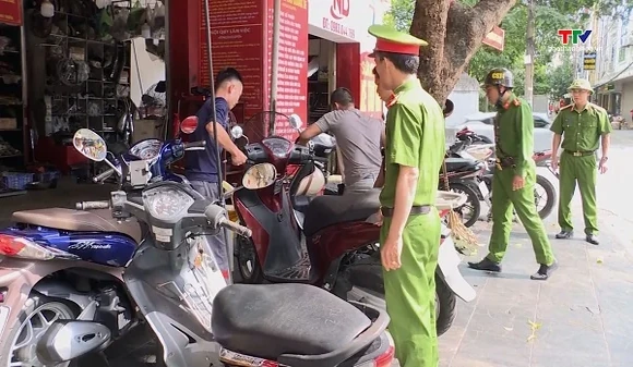 Phường Hạc Thành lập lại trật tự đô thị