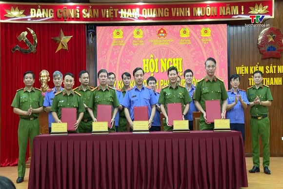 Ký kết quy chế phối hợp giữa viện Kiểm sát nhân dân tỉnh với các ngành, đơn vị, tổ chức chính trị xã hội