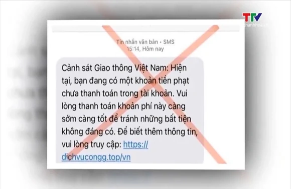 Cảnh báo thủ đoạn giả danh công an thông báo phạt nguội để lừa đảo