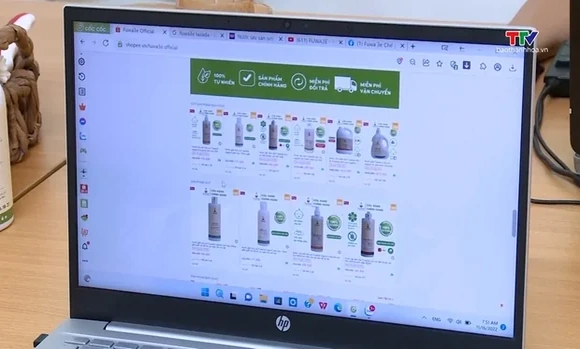 Nông sản Thanh Hóa lên sàn thương mại điện tử