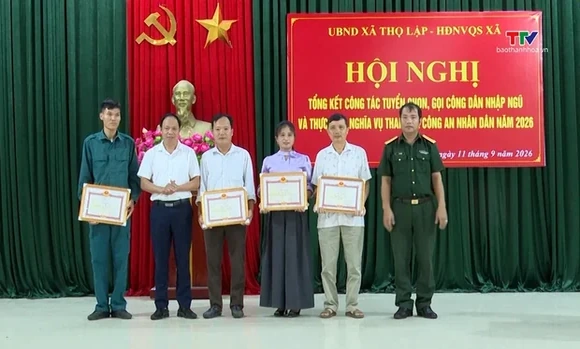 Xã Thọ Lập triển khai công tác tuyển quân năm 2027