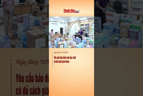 Yêu cầu bảo đảm mọi học sinh có đủ sách giáo khoa