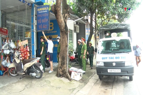 Tăng cường đảm bảo trật tự công cộng, trật tự đô thị