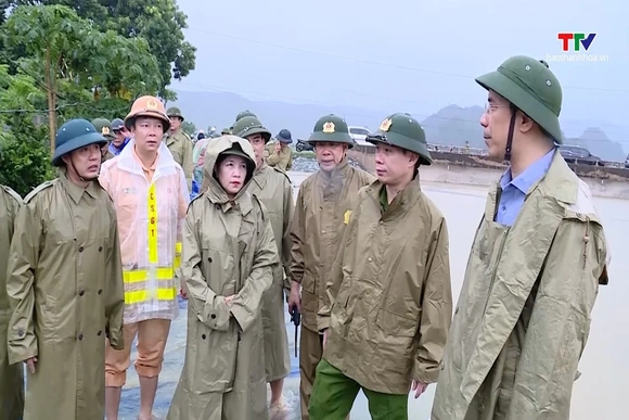 Linh hoạt ứng phó, bảo đảm an toàn cho Nhân dân trước mưa lũ