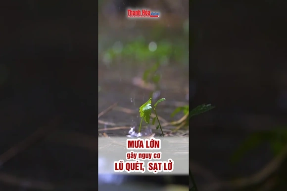 Mưa lớn gây nguy cơ lũ quét, sạt lở