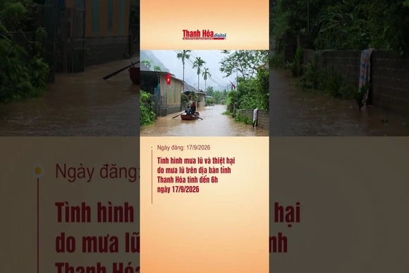 Tình hình mưa lũ và thiệt hại do mưa lũ trên địa bàn tỉnh Thanh Hóa