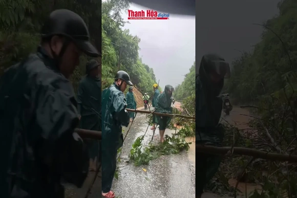 Xã Yên Thắng: 19 hộ dân bị ảnh hưởng do sạt lở đất