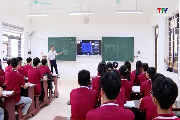 Ngành Giáo dục Thanh Hóa đẩy mạnh ứng dụng Al, nâng cao chất lượng dạy học