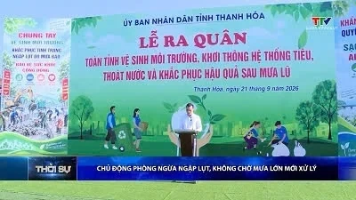 Chủ động phòng ngừa ngập lụt, không chờ mưa lớn mới xử lý