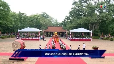 Sẵn sàng cho Lễ hội Lam Kinh năm 2026