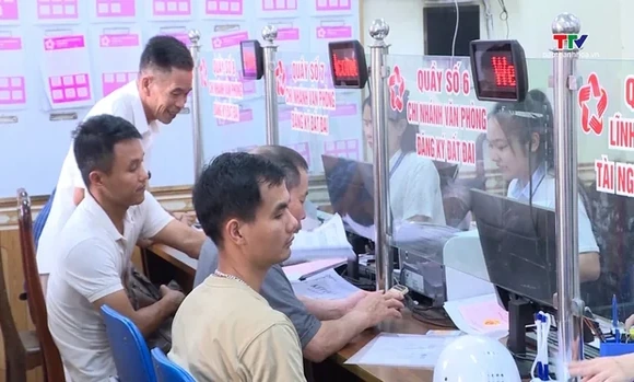 Thanh Hóa tháo gỡ vướng mắc đẩy nhanh tiến độ cập nhật cơ sở dữ liệu đất đai
