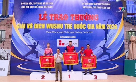 Wushu Thanh Hóa khát khao chinh phục đỉnh cao tại Đại hội Thể thao toàn quốc năm 2026