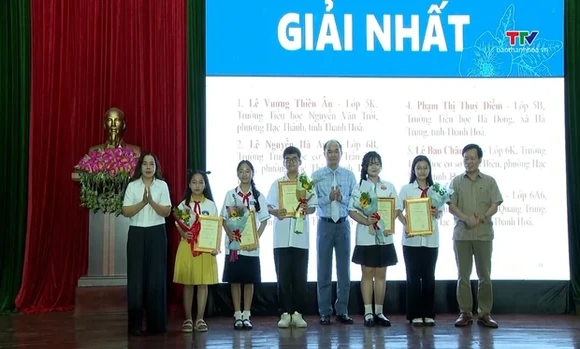 Trao giải Cuộc thi “Đại sứ Văn hóa đọc” tỉnh Thanh Hóa năm 2026 và phát động cuộc Cuộc thi “Thanh Hoá trong trái tim em”