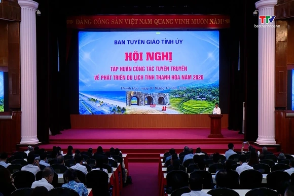 Tập huấn công tác phát triển du lịch tỉnh Thanh Hóa năm 2026
