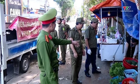 Giải tỏa hành lang giao thông trên tuyến đường tỉnh 517