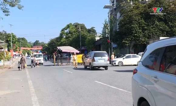 Đảm bảo trật tự an toàn giao thông tại Lễ hội Lam Kinh năm 2026