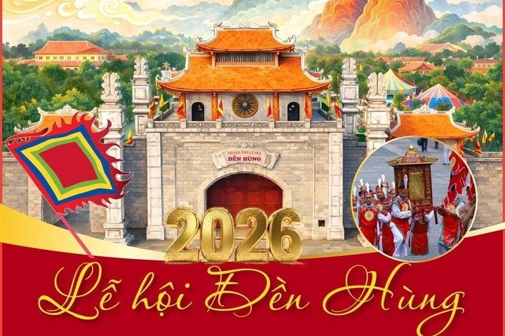 Nhiều hoạt động đặc sắc tại Lễ hội Đền Hùng và Tuần Văn hóa-Du lịch Đất Tổ 2026