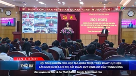 Bản tin Thời sự tối 6/11/2025: Hội nghị nghiên cứu, học tập, quán triệt, triển khai thực hiện các Nghị quyết, Chỉ thị, Kết luận, Quy định mới của Trung ương