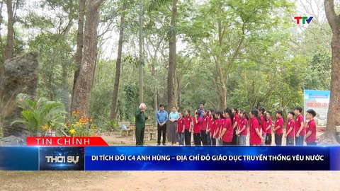 Bản tin Thời sự tối 4/4/2026:&nbsp;Di tích đồi C4 anh hùng - địa chỉ đỏ giáo dục truyền thống yêu nước