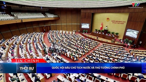 Bản tin Thời sự tối 7/4/2026: Quốc hội bầu Chủ tịch nước và Thủ tướng Chính phủ