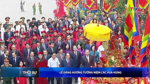 Bản tin Thời sự tối 26/4/2026:&nbsp;Lễ dâng hương tưởng nhớ các Vua Hùng