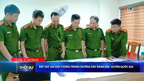 Bản tin Thời sự tối 25/4/2026:&nbsp;Bắt giữ 205 đối tượng trong đường dây đánh bạc xuyên quốc gia