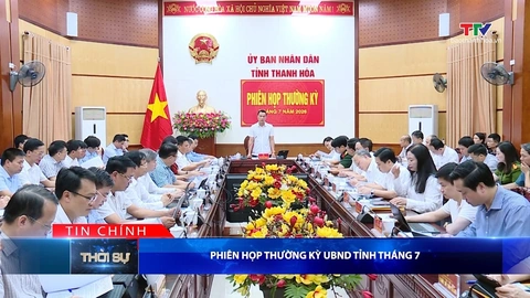 Bản tin Thời sự tối 1/8/2026:&nbsp;Phiên họp thường kỳ UBND tỉnh tháng 7