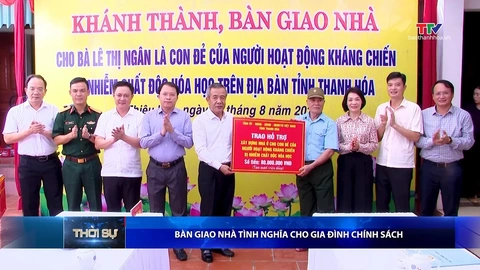 Bản tin Thời sự tối 26/8/2026: Bàn giao nhà tình nghĩa cho gia đình chính sách