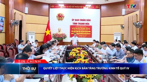 Bản tin Thời sự tối 5/10/2026: Quyết liệt thực hiện kịch bản tăng trưởng kinh tế Quý IV